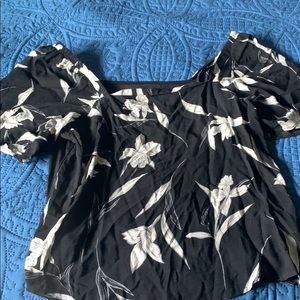 Black Target top, worn once